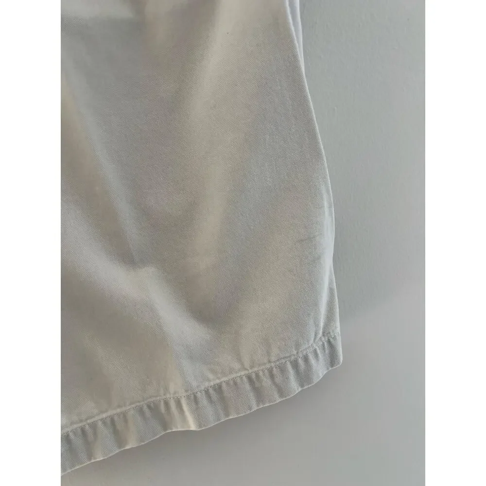 J. Crew 100% Cotton Casual Khaki Chino Shorts Size 38 SG
